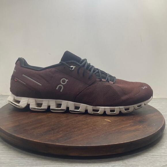 On Cloud 5 Mens Size 13 Athletic Walking Running Shoes Sneakers Ox Shadow Maroon main image 9